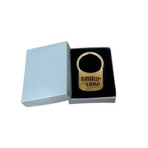 Lilliput Lane Collectible Keyring Fob With Gift Box Gold Tone Brand New